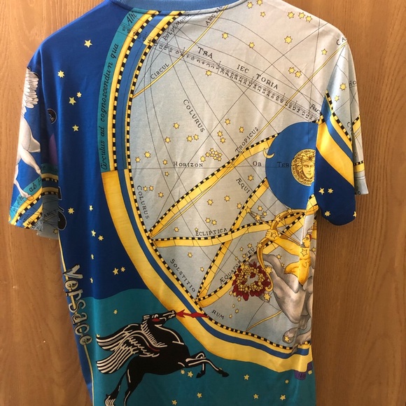 Limited edition Silk Versace horoscope T-shirt - Picture 2 of 13